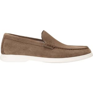Boss Sienne_loaf Loafers - Suède Instapper - Heren - Bruin - Maat 43