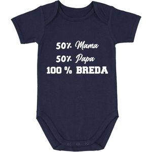 100 % Breda Babyromper Jongen | Rompertje | Romper | Baby | Jongensromper