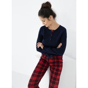 Sensis Katoenen Dames Pyjama Winter Kerst Matching Gezin Familie Yvette 40 / L