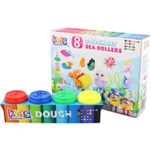 Speelgoedset klei ""Sea Rollers"" - Multicolor - Kunststof / Klei - 8 Delig - 24 x 6 x 24 cm - Speelgoed - Klei