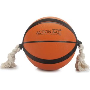 Beeztees Action Basketbal - Hondenspeelgoed - Oranje - 24 cm