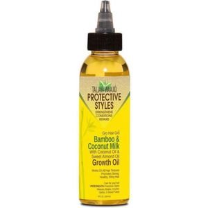 Taliah Waajid - Protective Styles Gro Hair Gro - Bamboo And Coconut Milk-  Growth Oil - 118ml