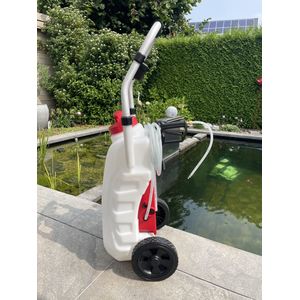 Elektrische spray drukspuit - Zuurbestendig - Schoonmaak - reiniging - softwash - autoreiniging - drukspuit elektrisch - elektrische sprayer - drukspuit met troley - drukspuit accu - drukspuit batterij - drukspuit zuurbestendig - Osmose - drukspuit