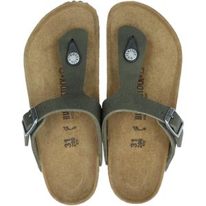 Birkenstock Gizeh Slippers - Maat 36 - Unisex - groen