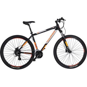 Rucanor Lux - Mountainbike - 24 versnellingen - 29 Inch - Zwart/Oranje