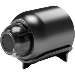 Mini camera - 1080p HD - 140graden kijkhoek - Compatibel met micro sd kaart - Plug and play - Wifi - Audio opname - Zwart -