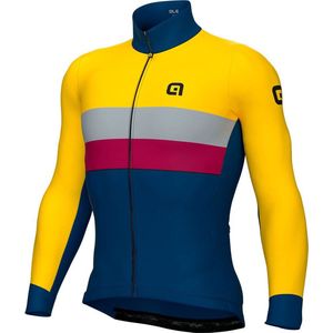 Ale Chaos Gravel Lange Mouwen Fietsshirt Geel XL Man