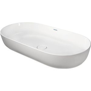 Duravit Luv waskom 80x40x14cm Wit/Mat wit