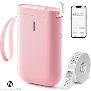 Equivera Labelmaker - Label Maker - Lettertang - Label Printer - Labelprinter