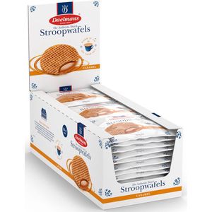 Daelmans Stroopwafels - 36 x 1 stuks (koeken per stuk verpakt)