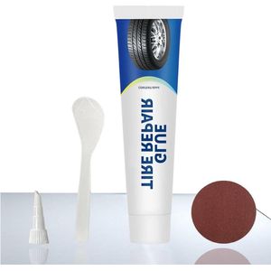 Alleslijm voor reparatie bandenreparatielijm zelfklevende bandenlijm 60 ml velgen reparatieset bandenafdichtmiddel auto instant lijm voor voertuigen