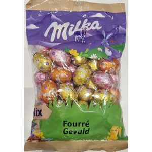 Milka Paaseitjes Chocolade Mix Gevuld - 350g - ca. 42 stuks