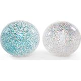 Opblaasbare Bubbelbal Met Glitter 24338