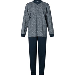 Lunatex tricot dames pyjama 4174 - M - Blauw.