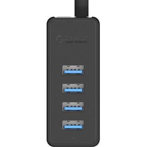 Orico USB 3.0 Hub 4x USB poorten - OTG functie - Zwart