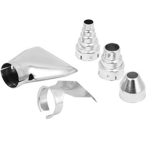 5st Roestvrij Stalen Heteluchtpistoolmondstukken - Warmte Blower Tip Accessoires .