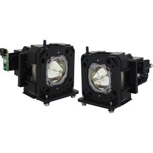 Beamerlamp geschikt voor de PANASONIC PT-DX100ELK beamer, lamp code ET-LAD120W. Bevat originele P-VIP lamp, prestaties gelijk aan origineel.