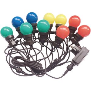 V-Tac LED Prikkabel | 5M | 10 lampen | Multicolor (RGB)