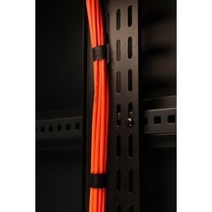 DSIT 37U verticale kabelgoot - 30cm breed - netwerkkabel