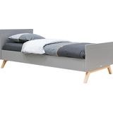 Bopita Fenna bed 90x200 - Grijs/Naturel