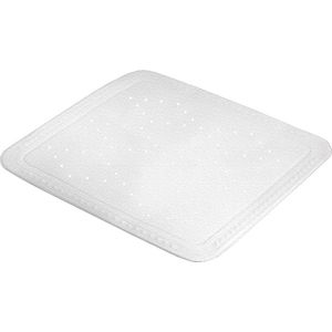Kleine Wolke Badmat anti-slip Arosa 55x55 cm wit