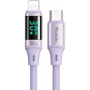 Mcdodo® USB C naar iPhone - Kabel - Voor Lightning - 36W - 1 meter