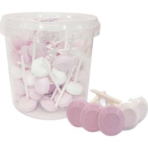 Babysweeties Dextrose Lollie Roze-Wit - 700 gram