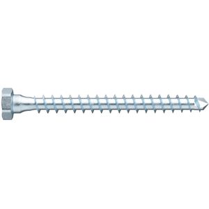 Wurth - ASSYplus VG 4 COMBI st verzinkt VD zeskantkop RW - ASSY®plus VG 4 COMBI constructieschroef Staal verzinkt voldraad zeskantkop - x 50 st - Interne aandrijving RW40