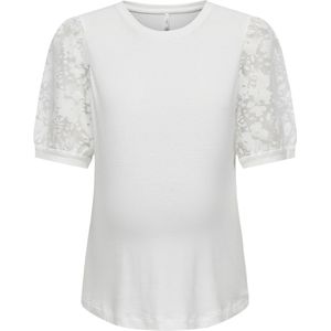 ONLY OLMALLIE S/S MIX TOP JRS Dames Top - Maat S