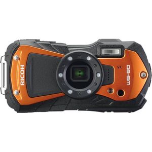 Ricoh - WG-80-zwart/oranje - Outdoor-Camera - 20 Megapixel - waterdicht