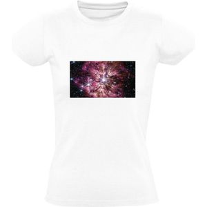 Universum Dames T-shirt | ruimte | astronaut | heelal | ster