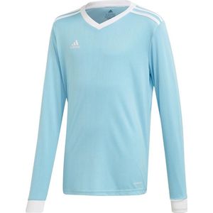 adidas - Tabela 18 LS Jersey JR - Lichtblauw Sportshirt - 164 - Blauw