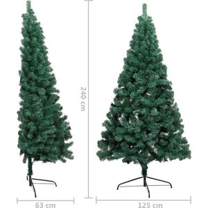 vidaXL-Kunstkerstboom-met-verlichting-en-kerstballen-half-240-cm-groen