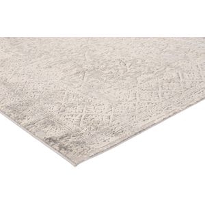 Vercai Rugs Invista Collectie - Hoogpolig Vloerkleed - Zacht Tapijt voor Woonkamer - Polyester - Grijs - 80x150 cm