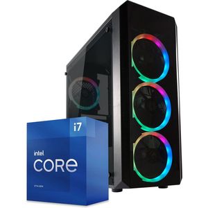 Circular RGB Gaming PC | Intel Core i7-11700 | 32 GB DDR4 | 1 TB SSD - NVMe | Windows 11 Pro
