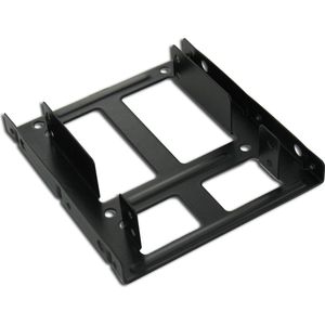 Dual 2,5"" HDD/SSD harde schijf bracket - Inclusief schroeven