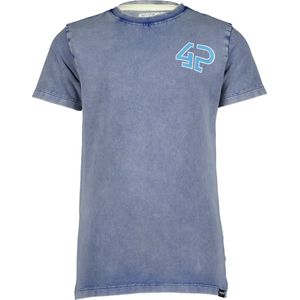 4PRESIDENT T-shirt jongens - Clematis Blue - Maat 86