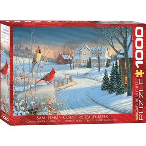 Eurographics puzzel Country Cardinals - Sam Timm - 1000 stukjes