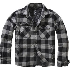 Brandit - Lumberjacket Jacket - 7XL - Zwart/Grijs