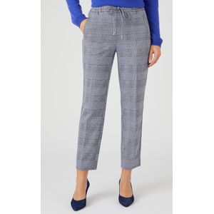Damart - 7/8-broek pull-on stretch milano breisel - Dames - Blauw - 38