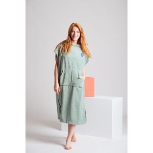Verde Velho - Bamboe Surf Poncho - Klein