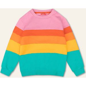 Heritage sweater 31 Solid multicolor rainbow Pink: 98/3yr