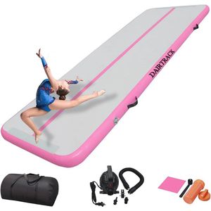 Opblaasbare Gymnastiek Luchtmat voor Training en Yoga – 30m Air Tumbling Mat