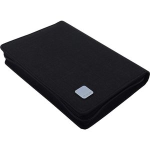 Vulpen Pouch Pen Case Bag Zakelijke Stijl voor 10 Pen - Zwart Waterdicht