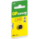 GP LR43 Knoopcel Alkaline Batterij