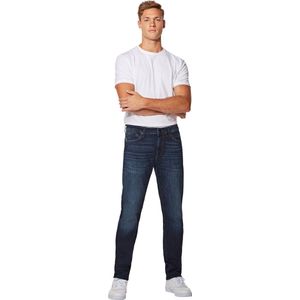 mavi Heren Jeans Broeken Marcus slim Fit Blauw 30W / 34L Volwassenen