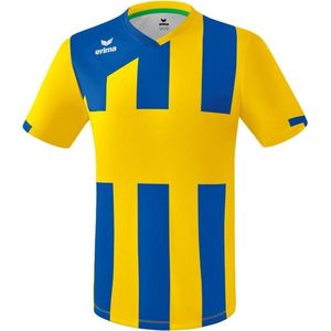 Erima Siena 3.0 Shirt Korte Mouw Geel-New Royal Maat M