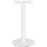 Alterego - CORTADO - Ronde tafelpoot - Wit - 40x40x73 cm