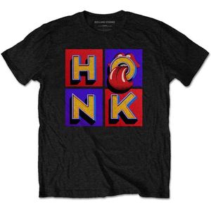 The Rolling Stones - Honk Album Tracklist Heren T-shirt - XXL - Zwart