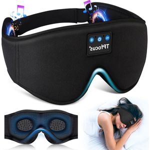 Ultrazacht 3D Slaapmasker Bluetooth-Hoofdtelefoon Draadloos Slaapmasker met Muziek - Zijslaper Kantoor Reis Verjaardagcadeau Mannen Vrouwen